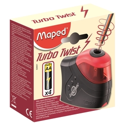 Maped Turbo Twist Pilli Kalemtıraş 026031 - Thumbnail