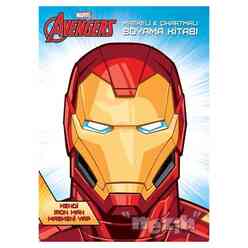 Marvel Avengers Maskeli ve Çıkartmalı Boyama Kitabı - Thumbnail