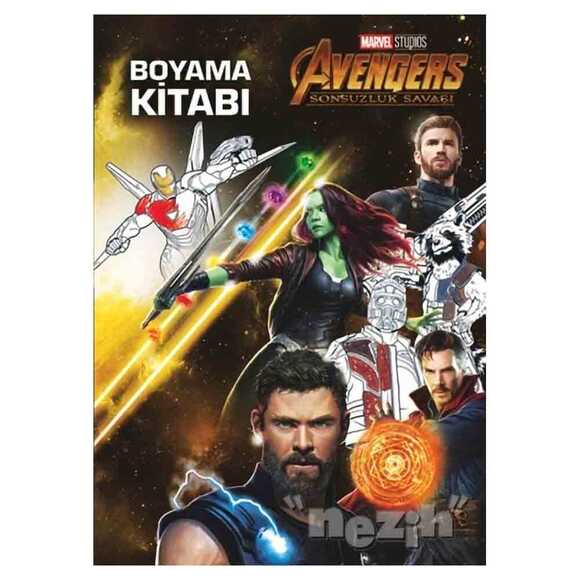 Marvel Avengers Sonsuzluk Savaşı - Boyama Kitabı