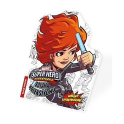 Marvel Super Hero Adventures Boyama Koleksiyonu Black Widow - Thumbnail