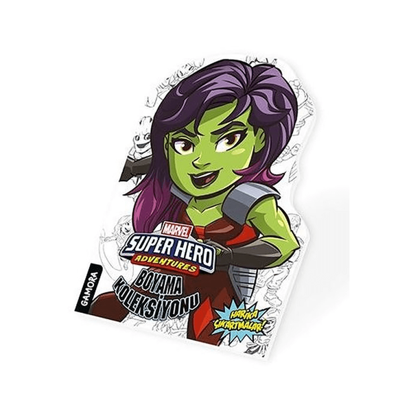Marvel Super Hero Adventures Boyama Koleksiyonu Gamora