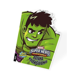Marvel Super Hero Adventures Boyama Koleksiyonu Hulk - Thumbnail