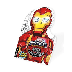 Marvel Super Hero Adventures Boyama Koleksiyonu Iron Man - Thumbnail