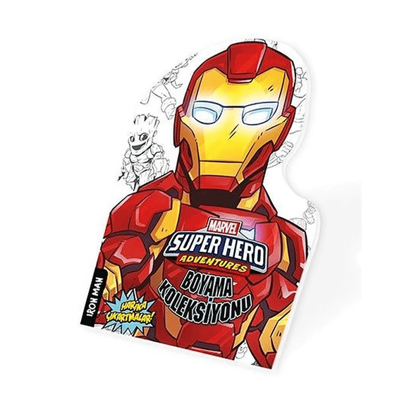 Marvel Super Hero Adventures Boyama Koleksiyonu Iron Man