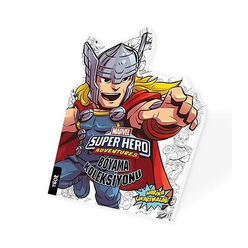 Marvel Super Hero Adventures Boyama Koleksiyonu Thor - Thumbnail