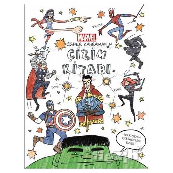 Marvel Süper Kahramanın Çizim Kitabı