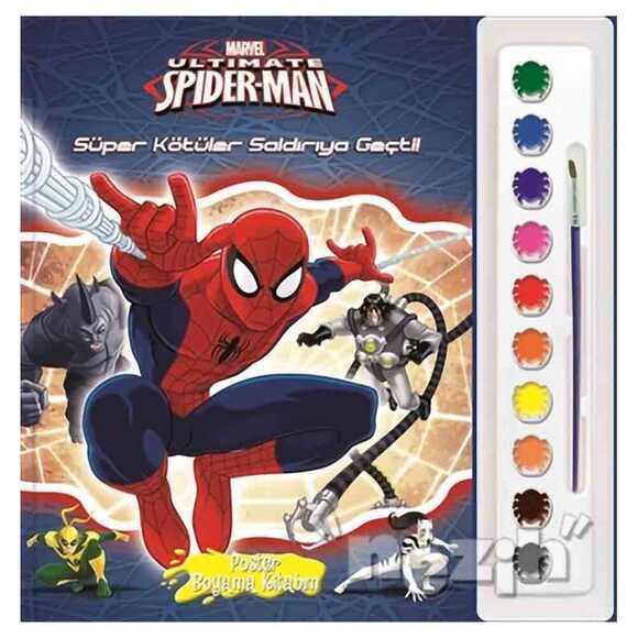 Marvel Ultimate Spider Man : Poster Boyama Kitabım