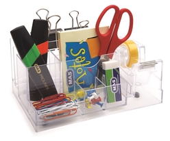 Mas 815 Bantlı Desk Organizer Şeffaf - Thumbnail