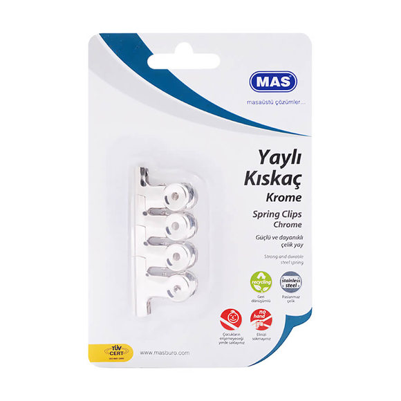 Mas 941 Metal Kıskaç 30 mm 4 Adet 