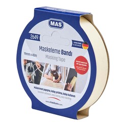 Mas - Mas Maskeleme Bandı 19mm x 40mt 2649 