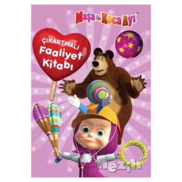 Maşa ile Koca Ayı Çıkartmalı Faaliyet Kitabı