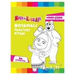 Doğan Egmont - Maşa İle Koca Ayı Minik Çizer Boyamalı Faaliyet