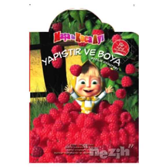 Maşa ile Koca Ayı : Yapıştır ve Boya - Evcilik Oynuyor