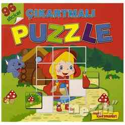 Masal Kahramanları - Çıkartmalı Puzzle - Thumbnail