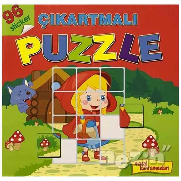 Masal Kahramanları - Çıkartmalı Puzzle