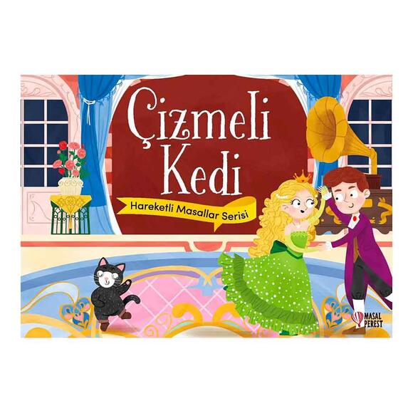 Masalperest  Çizmeli Kedi - Pop Up 3D