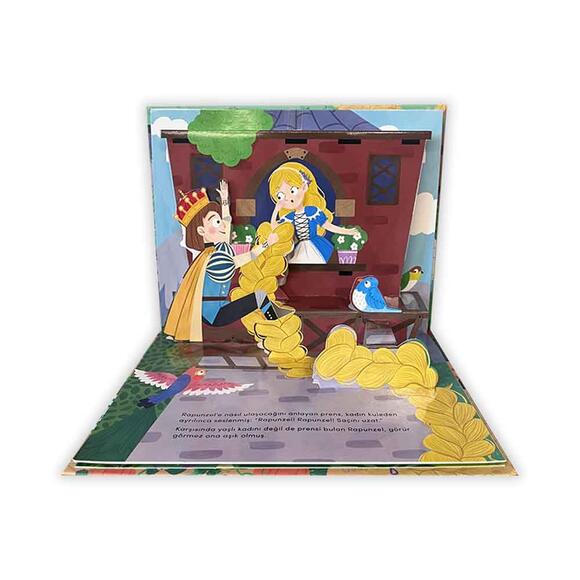 Masalperest  Rapunzel - Pop Up 3D