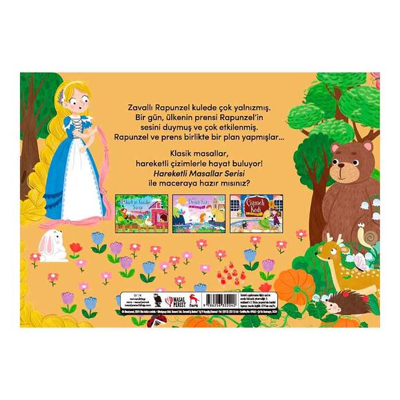 Masalperest  Rapunzel - Pop Up 3D