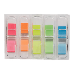 Masaüstü - Masaüstü 4452 İndex 5 Renk Not Kağıdı Neon