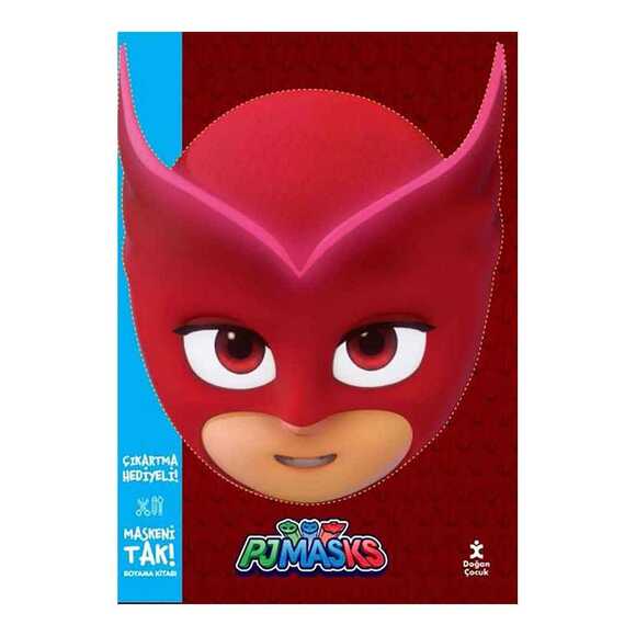 Maskeni Tak Pjmasks Baykuş Kız Boyama Kitabı