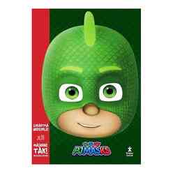 Maskeni Tak Pjmasks Kertenkele Çocuk Boyama Kitabı - Thumbnail