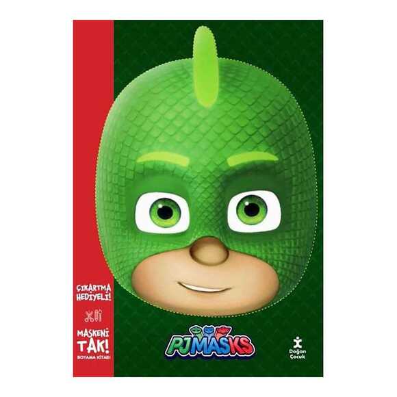 Maskeni Tak Pjmasks Kertenkele Çocuk Boyama Kitabı