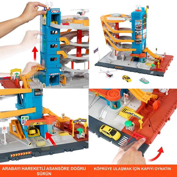 Matchbox Aksiyon Sürücüleri Şehir Maceraları Oyun Seti HXL47