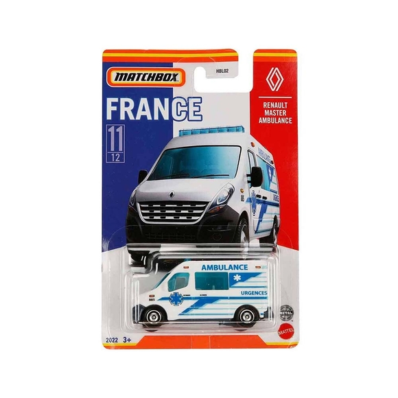 Matchbox Fransa Araçları Serisi HBL02