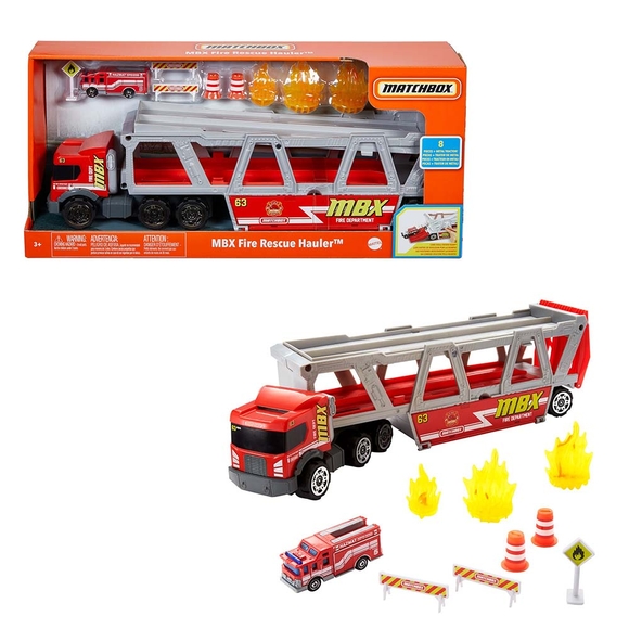 Matchbox Taşıyıcı İtfaiye Aracı Oyun Seti GWM23