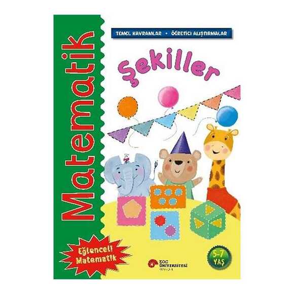 Matematik - Şekiller - Temel Kavramlar Öğretici Alıştırmalar 5 - 7 Yaş