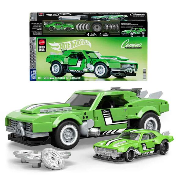 Mattel Brick Shop Hot Wheels Speed Serisi - Custom 68 Camaro JFT16
