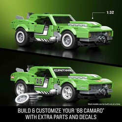 Mattel Brick Shop Hot Wheels Speed Serisi - Custom 68 Camaro JFT16 - Thumbnail