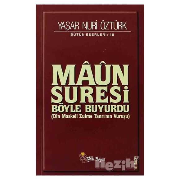 Maun Suresi Bütün Eserleri: 48