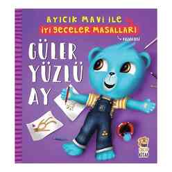 Mavi Ayıcık İle Güler Yüzlü Ay - Thumbnail