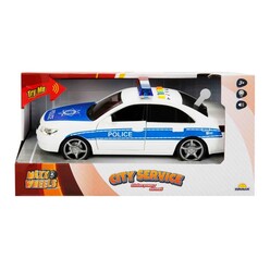 Maxx Wheels 1/16 Araba Polis/Taksi Sesli Ve Işıklı S00010560 - Thumbnail