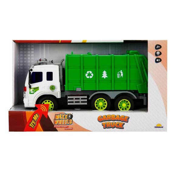 Maxx Wheels 1/16 Geri Dönüşüm Kamyonları Sesli Ve Işıklı S00013078