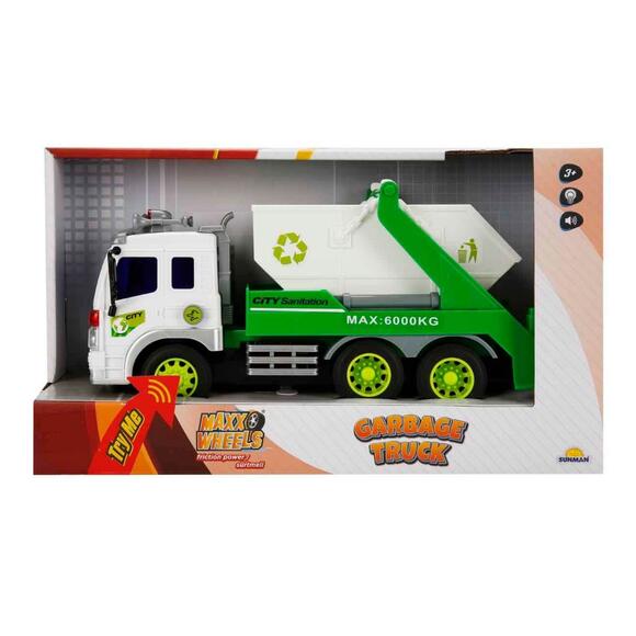 Maxx Wheels 1/16 Geri Dönüşüm Kamyonları Sesli Ve Işıklı S00013078