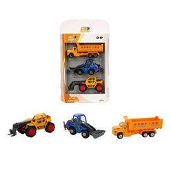 Maxx Wheels Diecast Araç İnşaat Aracı 3’Lü Paket S00019071 - Thumbnail