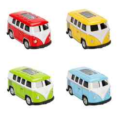 Maxx Wheels Diecast Çek Bırak Otobüs S00003958 - Thumbnail