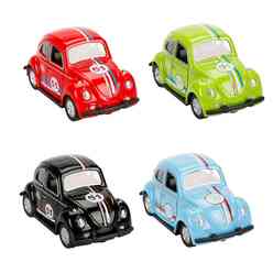 Maxx Wheels Diecast Çek Bırak Vosvos Yarış Arabası S00003960 - Thumbnail