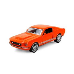 Maxx Wheels Işıklı Amerikan Klasik Model Araba 12 Cm S01002105 - Thumbnail