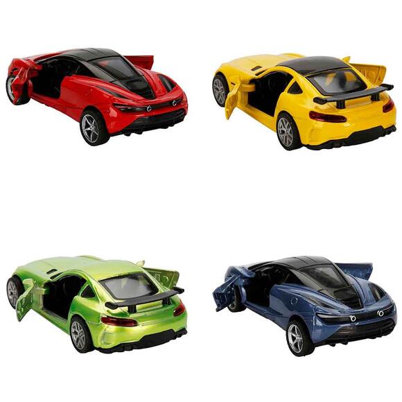 Maxx Wheels Sesli ve Işıklı Glow Çek Bırak Araba 1:32 S00003095