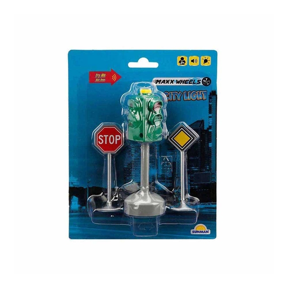 Maxx Wheels Sesli Ve Işıklı Trafik Lambası S00003177