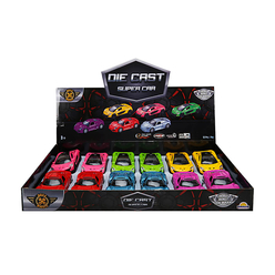 Sunman Maxx Wheels - Maxx Wheels Spor Araba Sesli ve Işıklı 14 cm S00000885