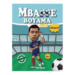 Mbappe Boyama - Çek Kopar Stickerli - Thumbnail