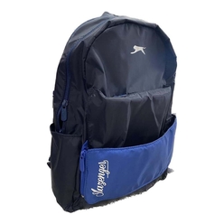 Me Çantam - Me 23154 Slazenger Azur Mavi Önü Bant Detaylı Paraşüt Sırt Çantası