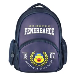 Me Çantam - Me Çantam Fenerbahçe Yellow Suni Deri Okul Çantası 25752