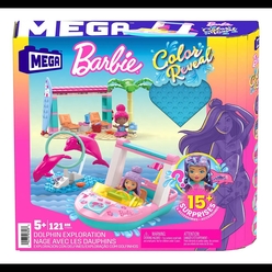 Mattel Mega Bloks - Mega Barbie Color Reveal Yunus Keşfi HHW83
