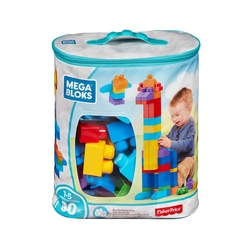 Mega Bloks 80’li Blok Torbaları (Mavi/Pembe) CYP72 - Thumbnail