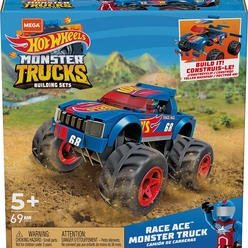 Mega Bloks Hot Wheels Race Ace Monster Truck HDJ93 - Thumbnail